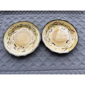 Home Trends ITALIAN VILLA: Set/s‎ of 2 Dinner Plates